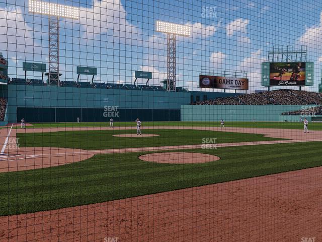 Fenway Park - Section Dugout Box 38 Seat View Fenway Park - Section Dugout Box 38 Seat View