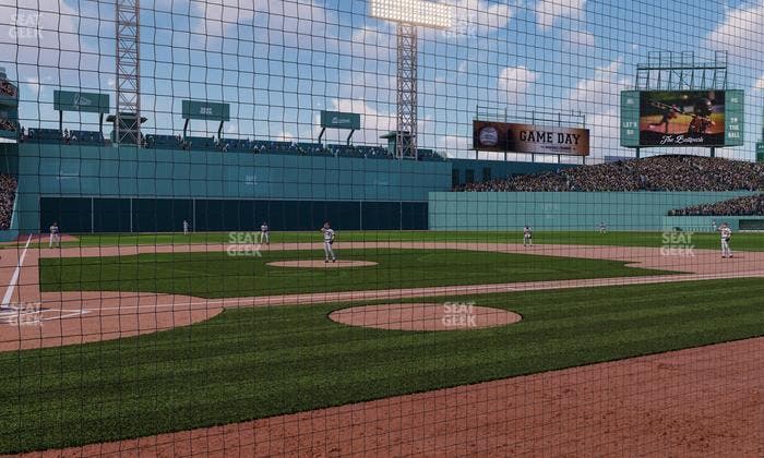 Fenway Park - Section Dugout Box 38 Seat View