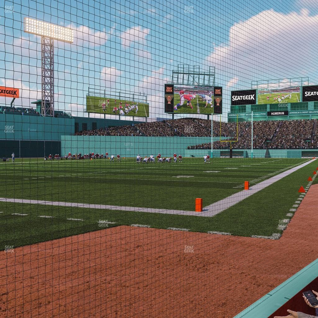 Fenway Park - Section Dugout Box 38 Seat View