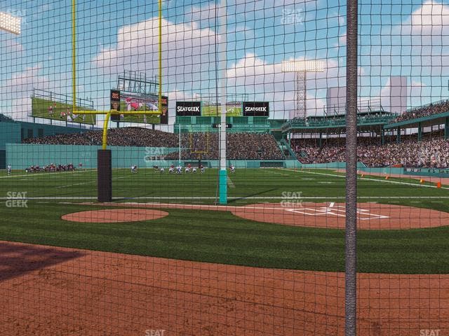 Fenway Park - Section Dugout Box 51 Seat View