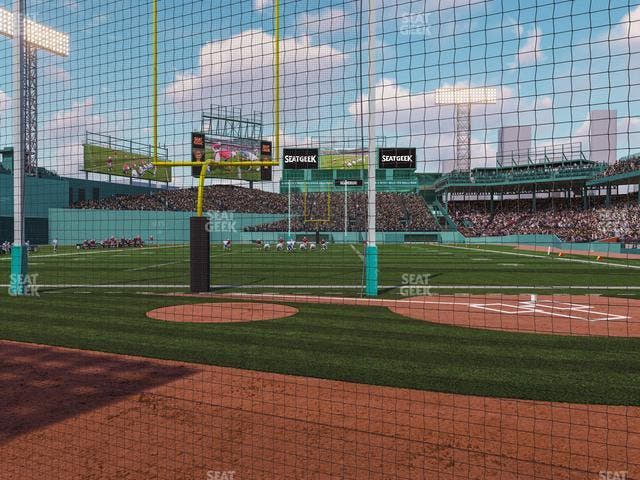 Fenway Park - Section Dugout Box 52 Seat View