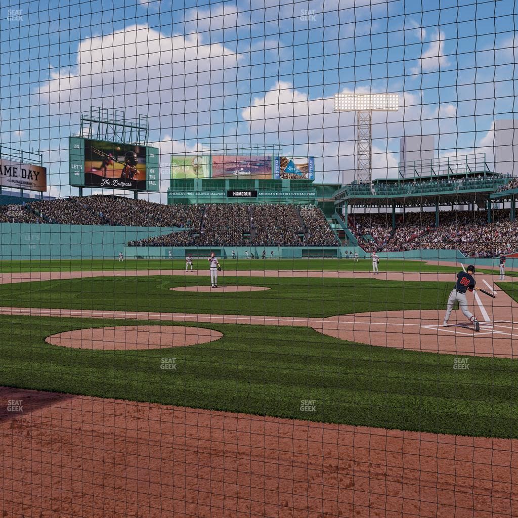 Fenway Park - Section Dugout Box 52 Seat View