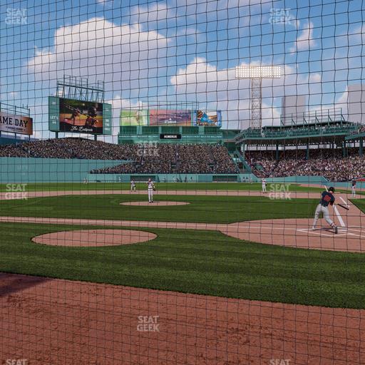 Fenway Park - Section Dugout Box 52 Seat View