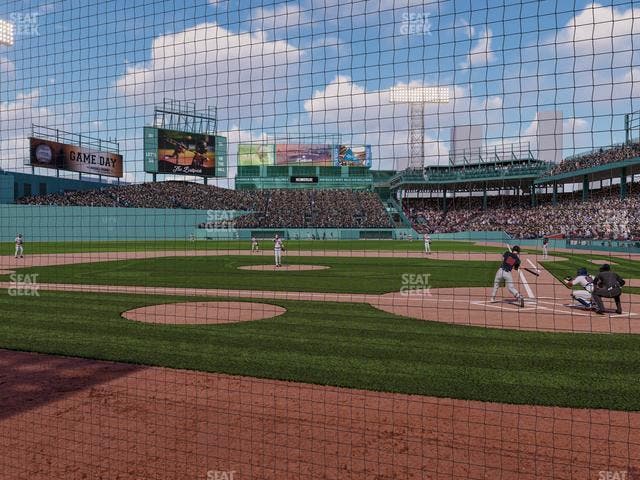 Fenway Park - Section Dugout Box 52 Seat View