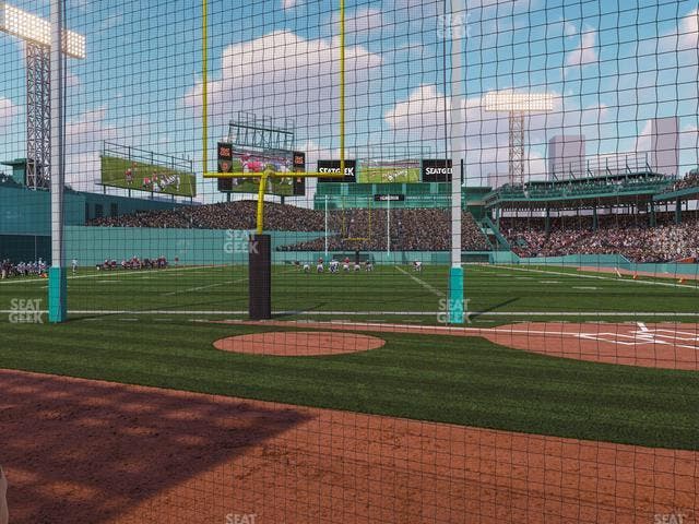 Fenway Park - Section Dugout Box 53 Seat View