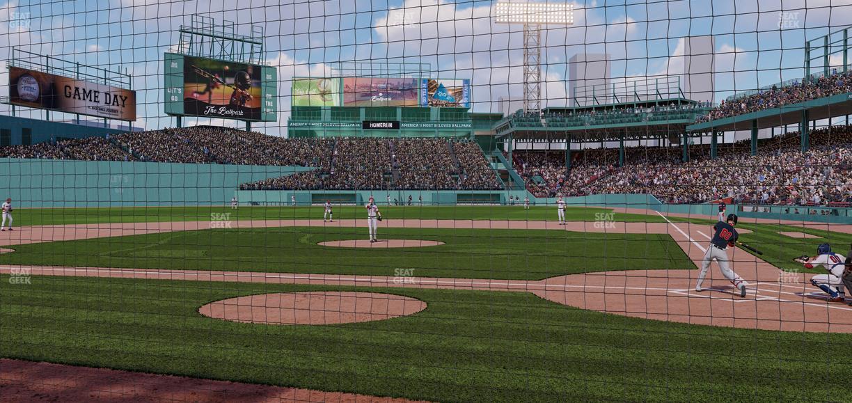 Fenway Park - Section Dugout Box 53 Seat View