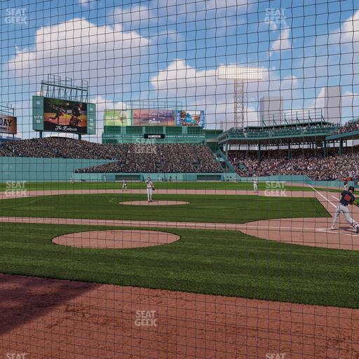 Fenway Park - Section Dugout Box 53 Seat View