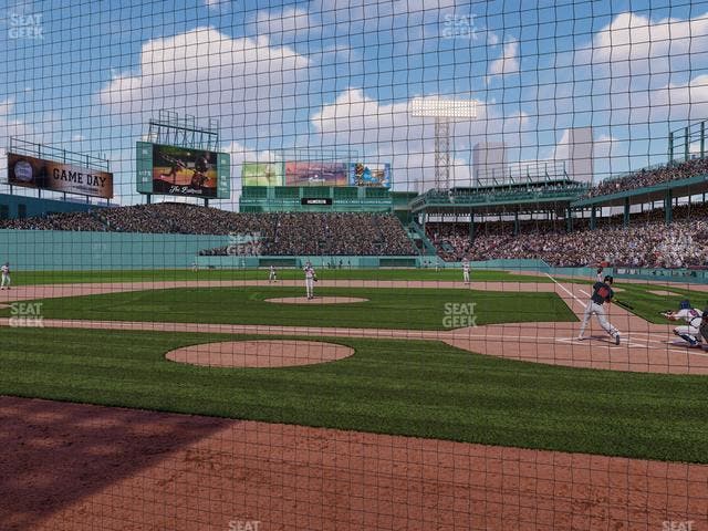 Fenway Park - Section Dugout Box 53 Seat View