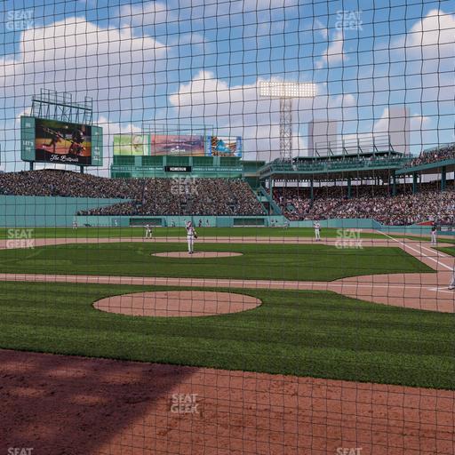 Fenway Park - Section Dugout Box 54 Seat View