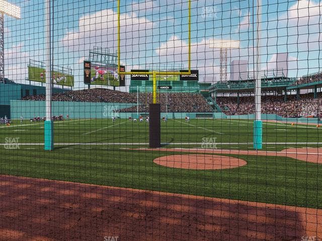 Fenway Park - Section Dugout Box 55 Seat View