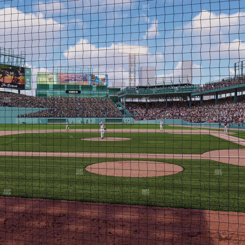 Fenway Park - Section Dugout Box 55 Seat View