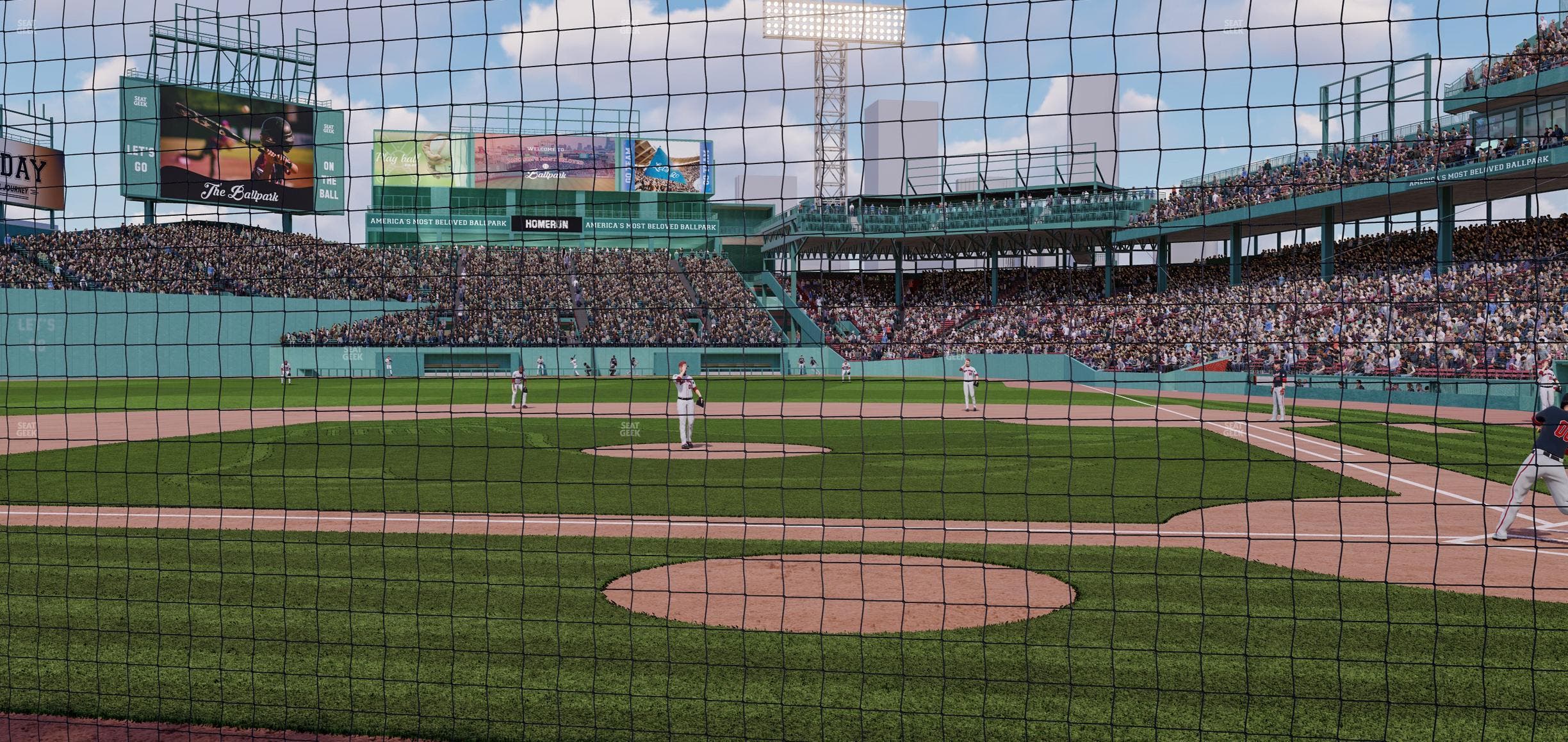 Fenway Park - Section Dugout Box 55 Seat View