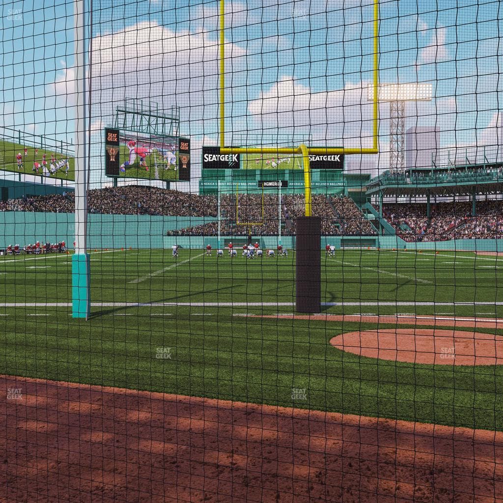 Fenway Park - Section Dugout Box 56 Seat View