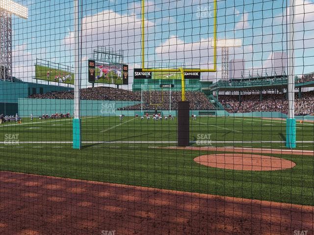Fenway Park - Section Dugout Box 56 Seat View