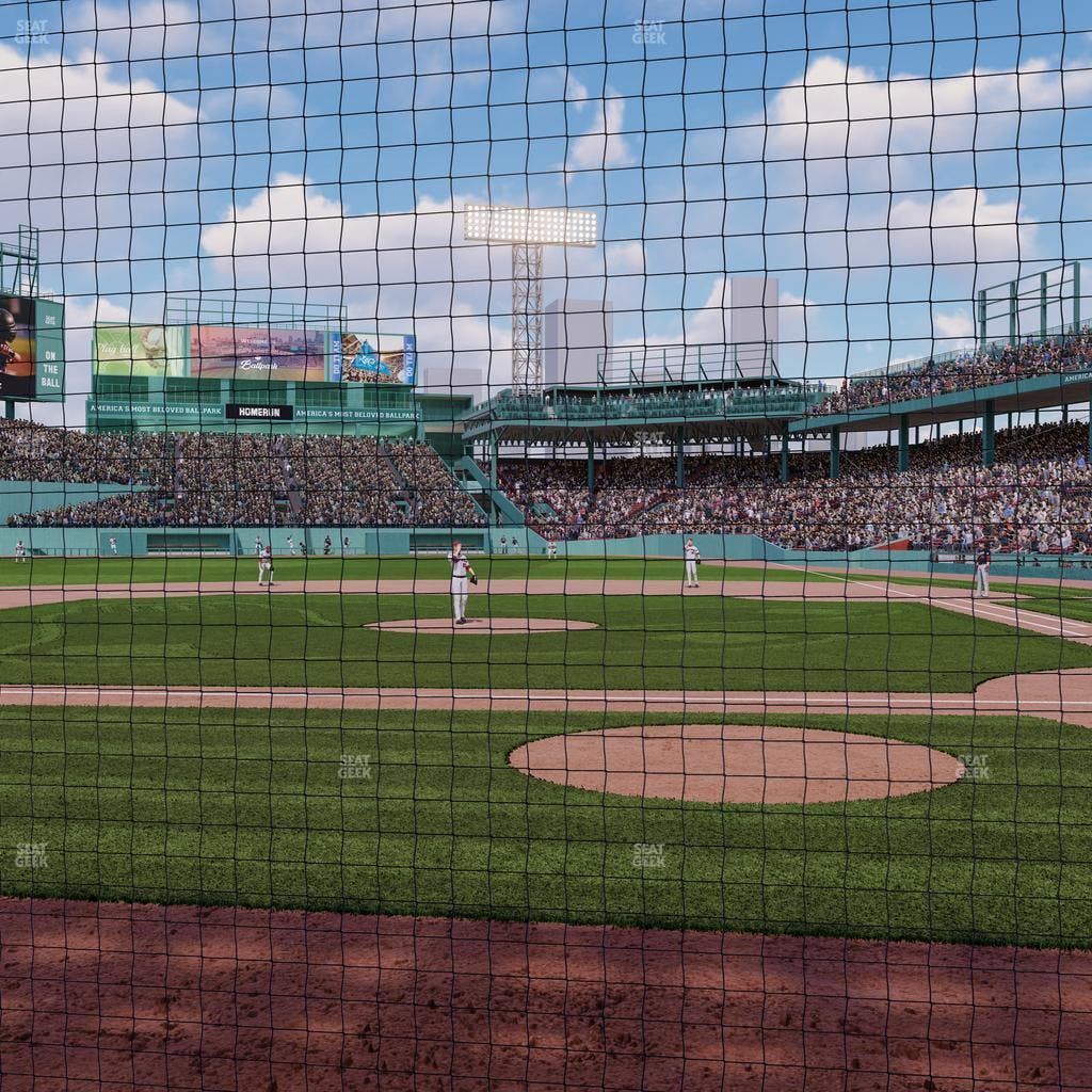 Fenway Park - Section Dugout Box 56 Seat View