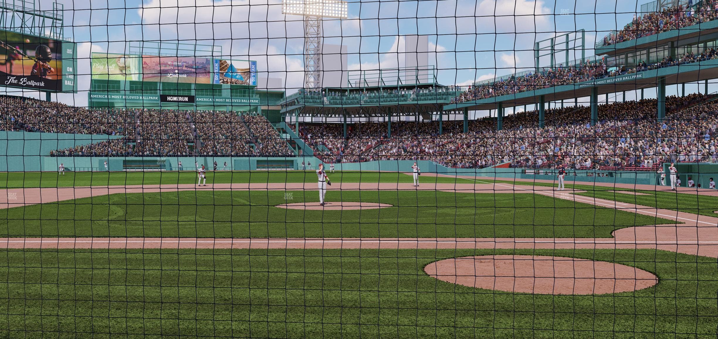 Fenway Park - Section Dugout Box 57 Seat View
