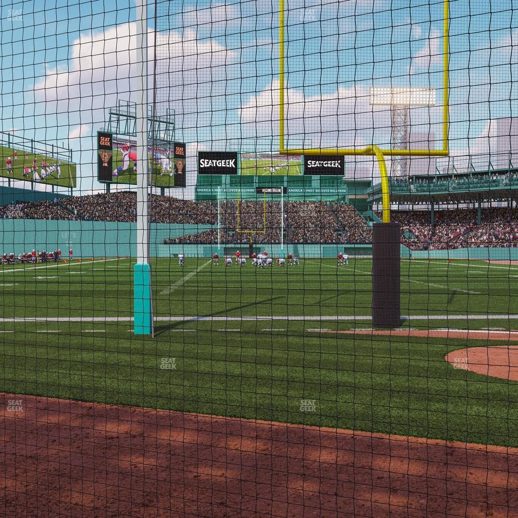 Fenway Park - Section Dugout Box 57 Seat View