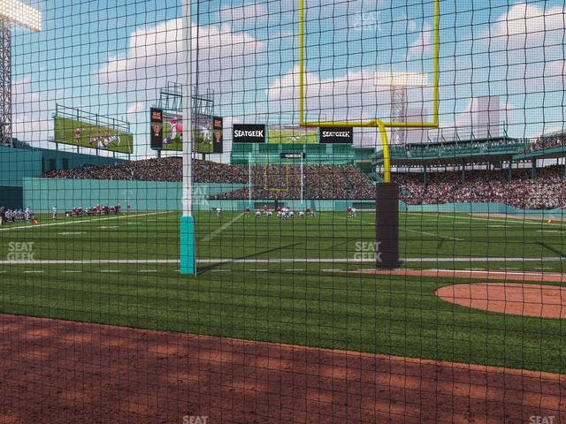 Fenway Park - Section Dugout Box 57 Seat View
