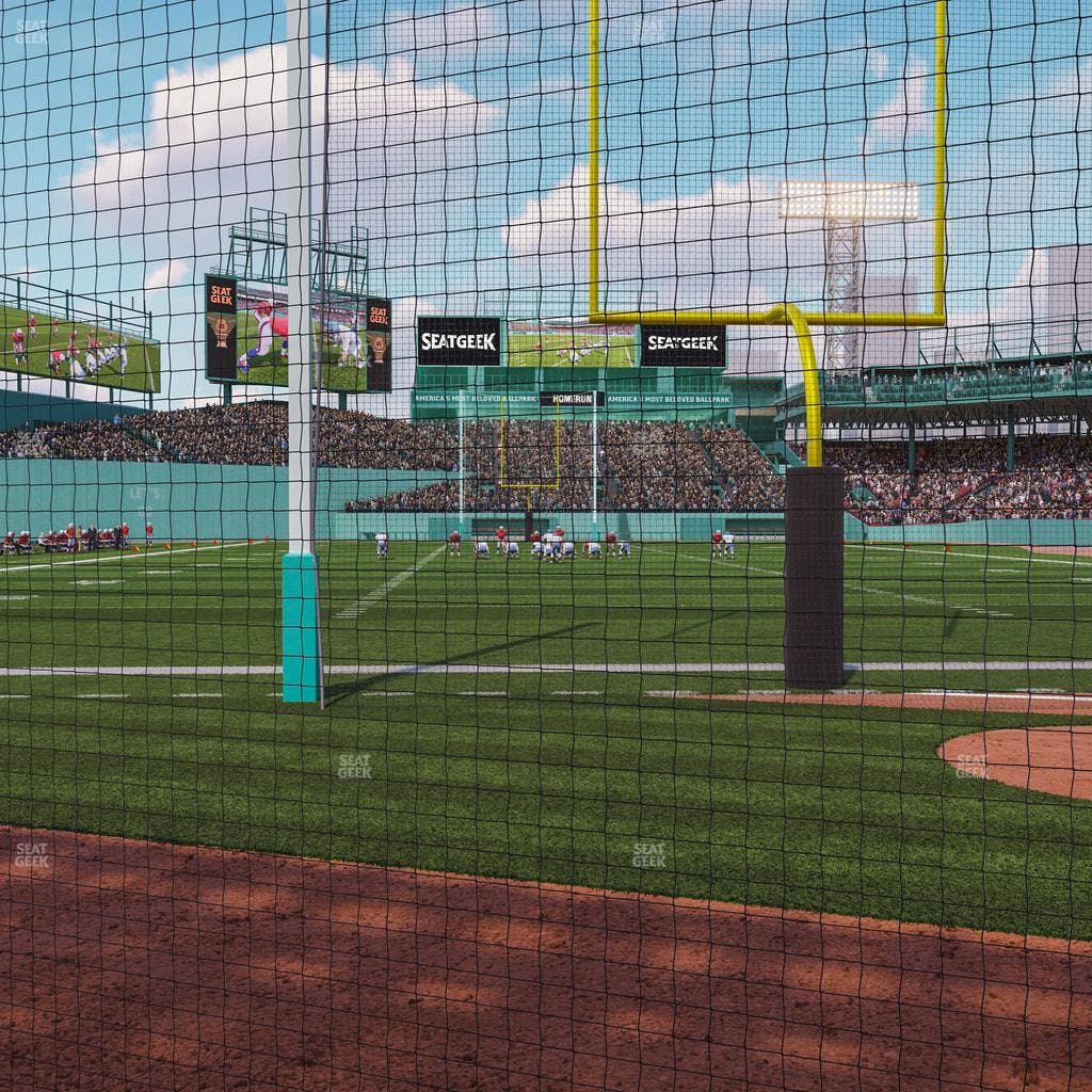 Fenway Park - Section Dugout Box 58 Seat View