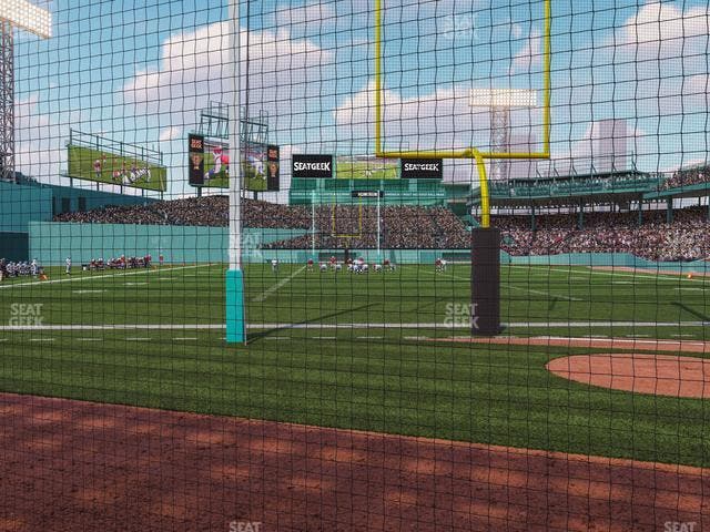 Fenway Park - Section Dugout Box 58 Seat View