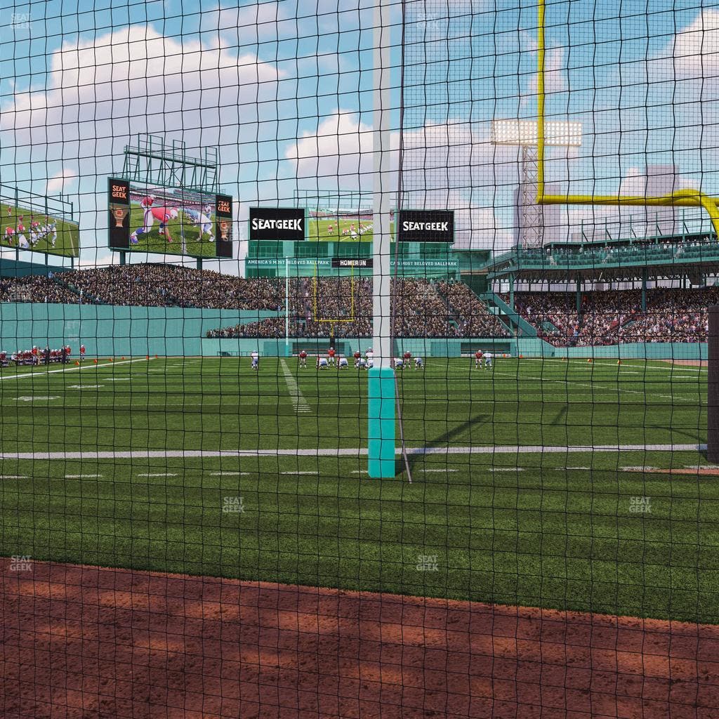 Fenway Park - Section Dugout Box 59 Seat View