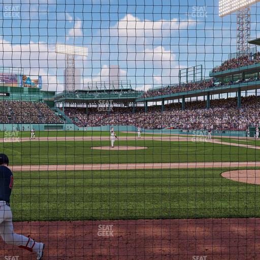 Fenway Park - Section Dugout Box 59 Seat View