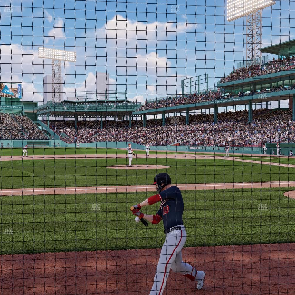 Fenway Park - Section Dugout Box 60 Seat View