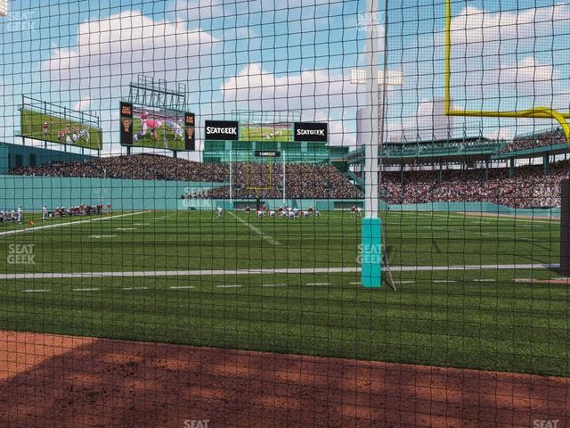 Fenway Park - Section Dugout Box 60 Seat View