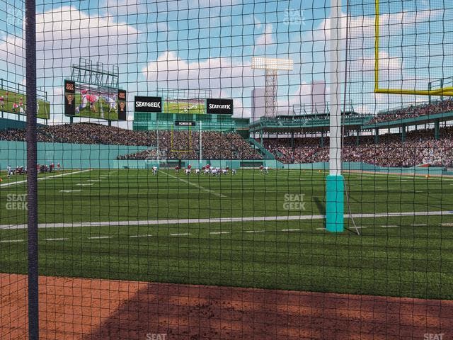 Fenway Park - Section Dugout Box 61 Seat View