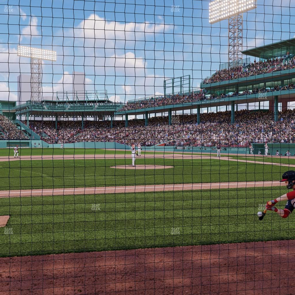 Fenway Park - Section Dugout Box 61 Seat View