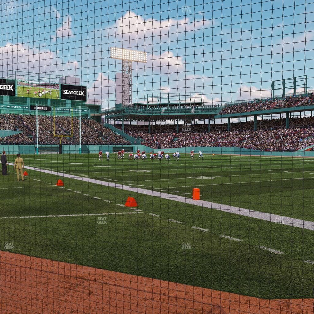 Fenway Park - Section Dugout Box 72 Seat View