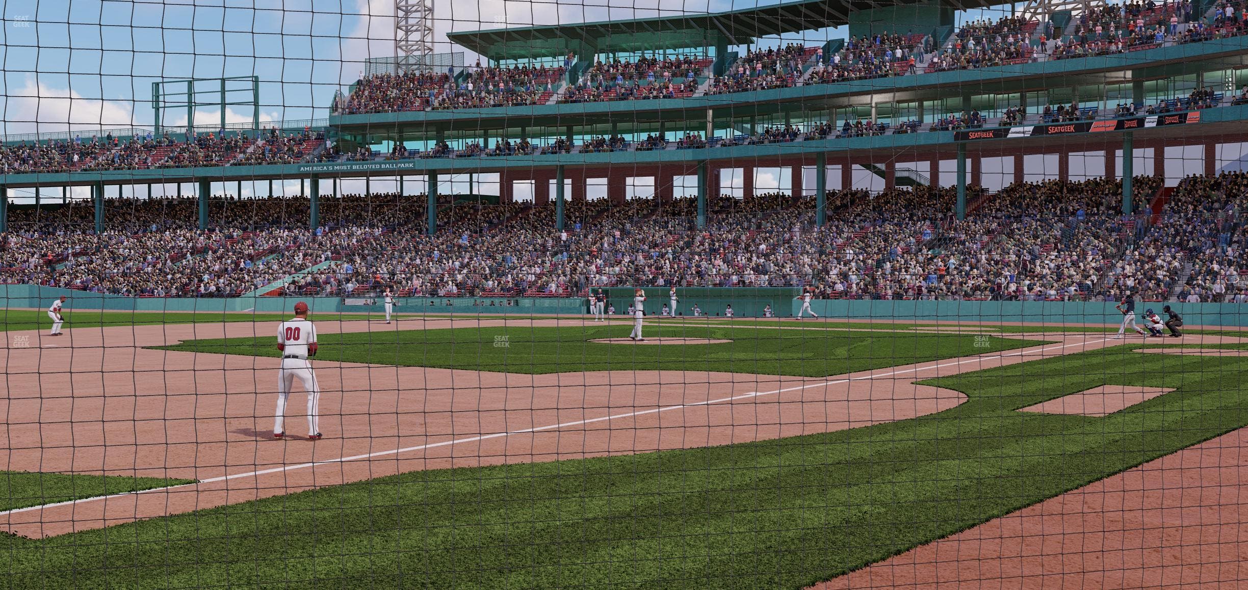 Fenway Park - Section Dugout Box 73 Seat View