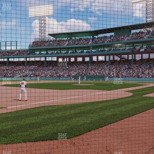 Fenway Park - Section Dugout Box 73 Seat View
