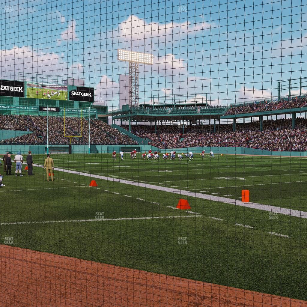 Fenway Park - Section Dugout Box 73 Seat View