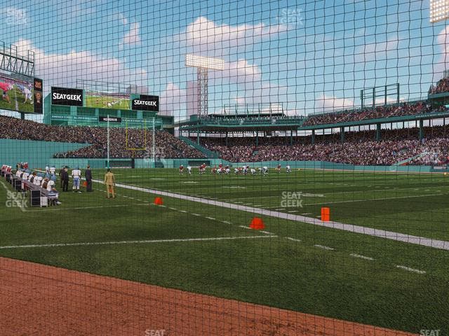 Fenway Park - Section Dugout Box 73 Seat View
