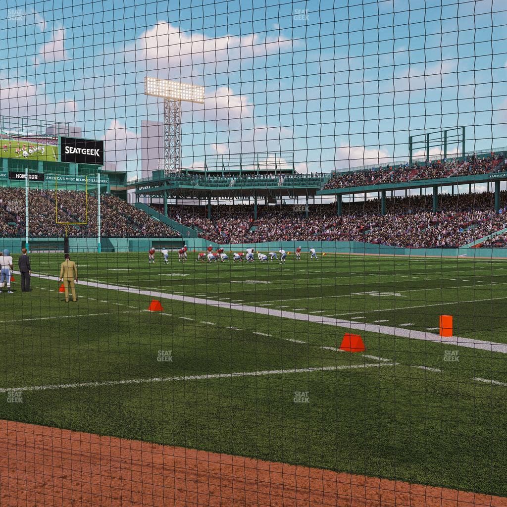 Fenway Park - Section Dugout Box 74 Seat View
