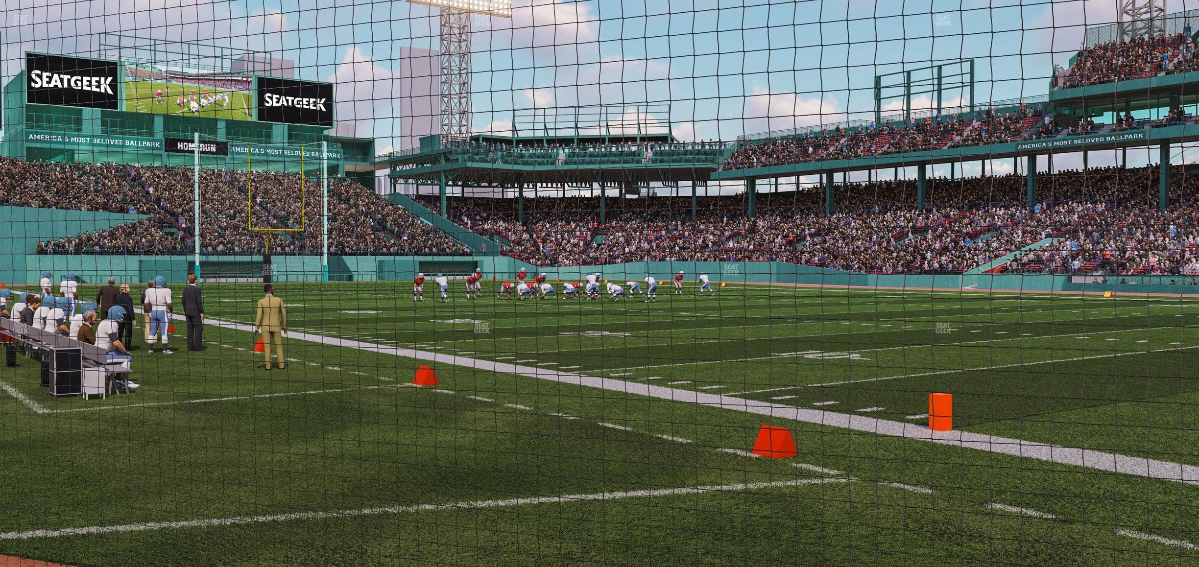 Fenway Park - Section Dugout Box 74 Seat View