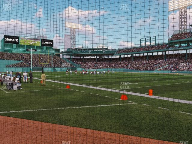 Fenway Park - Section Dugout Box 74 Seat View