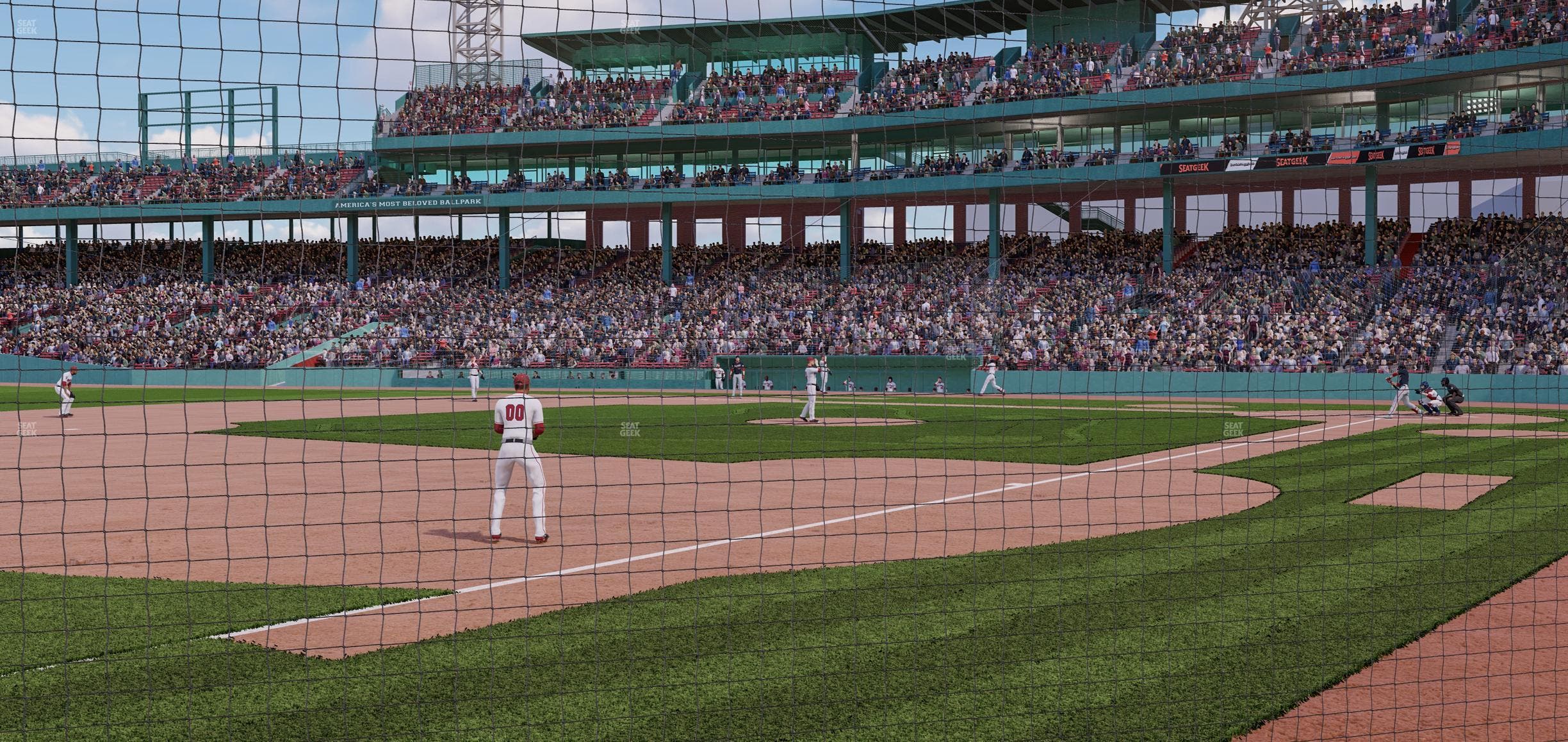 Fenway Park - Section Dugout Box 74 Seat View