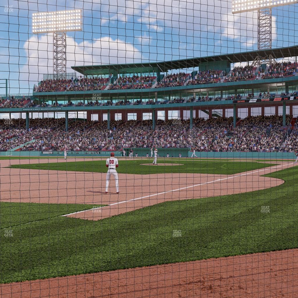 Fenway Park - Section Dugout Box 75 Seat View