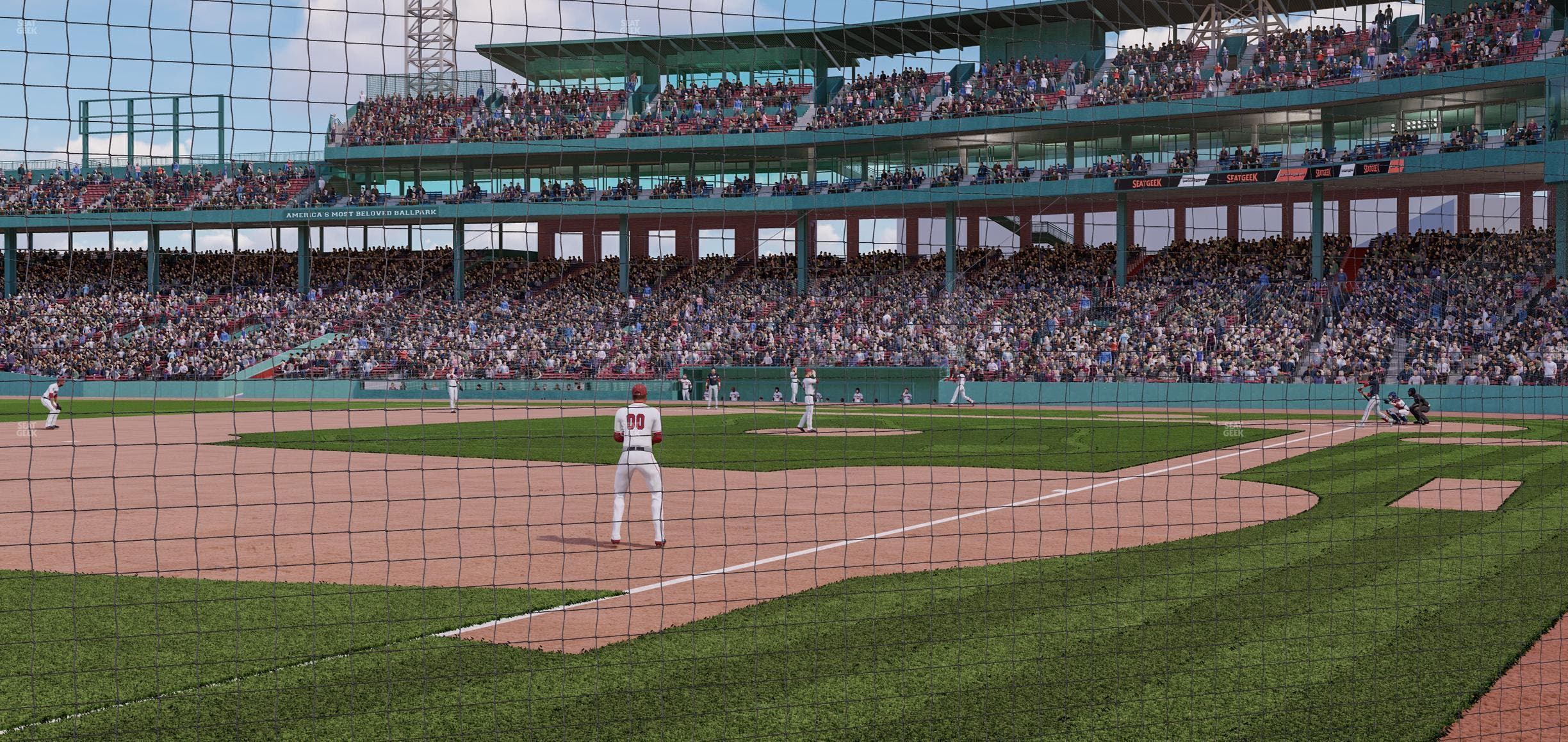 Fenway Park - Section Dugout Box 75 Seat View