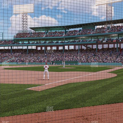 Fenway Park - Section Dugout Box 75 Seat View