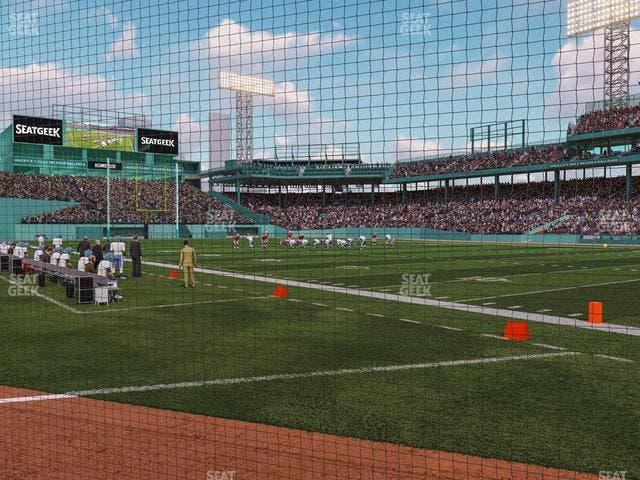 Fenway Park - Section Dugout Box 75 Seat View