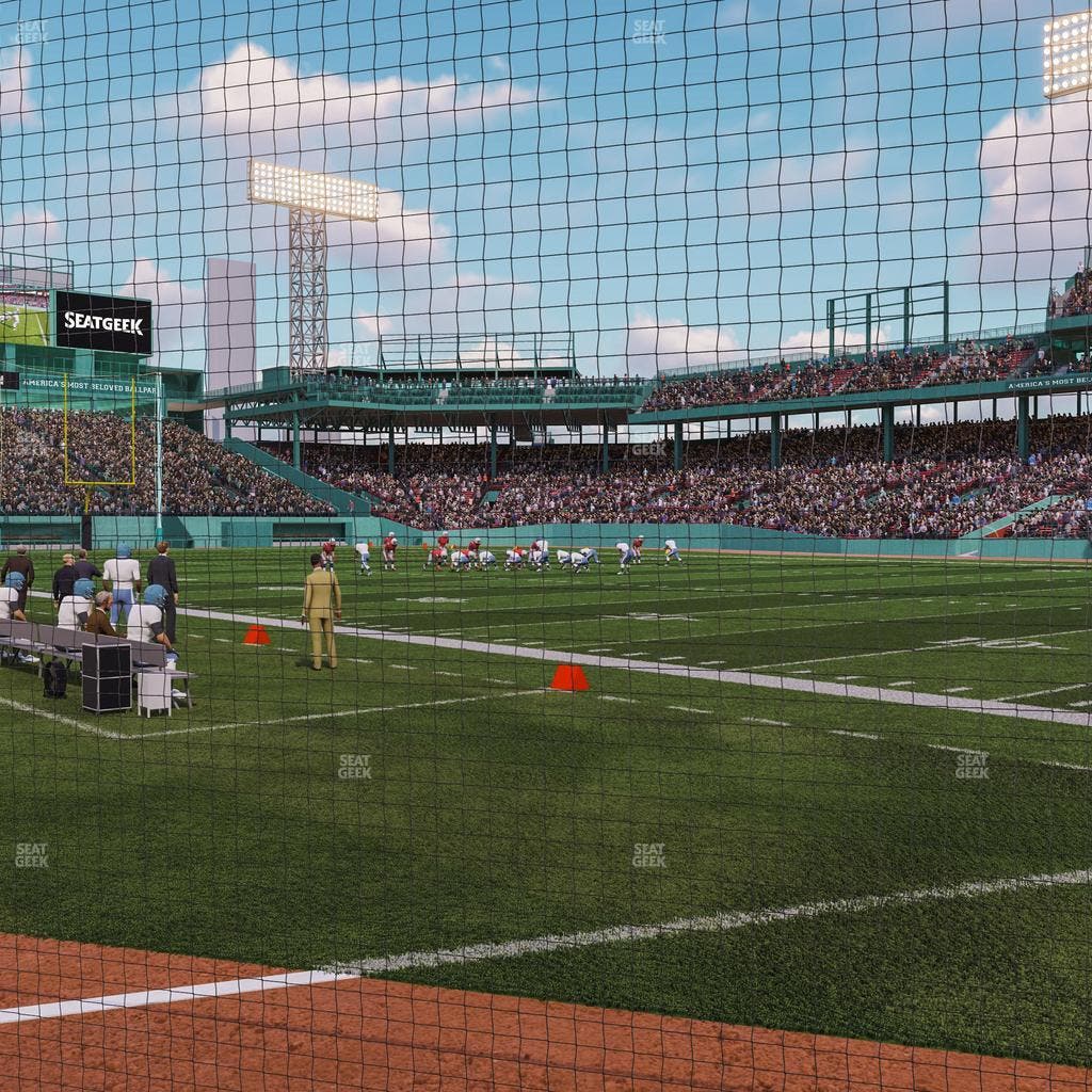 Fenway Park - Section Dugout Box 76 Seat View
