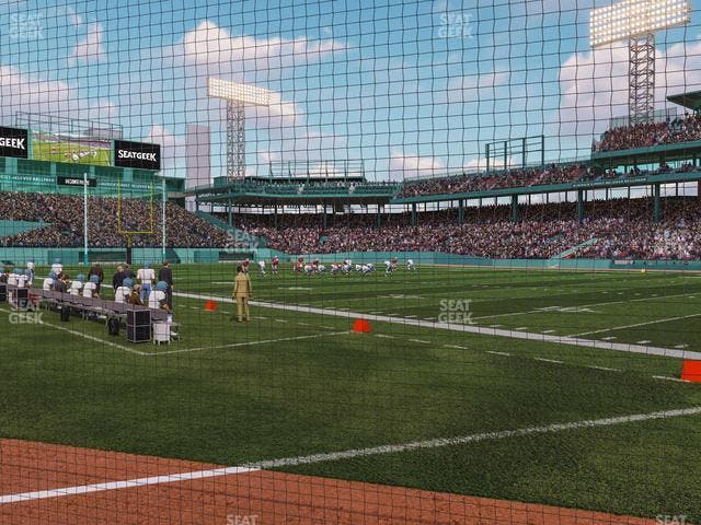Fenway Park - Section Dugout Box 76 Seat View