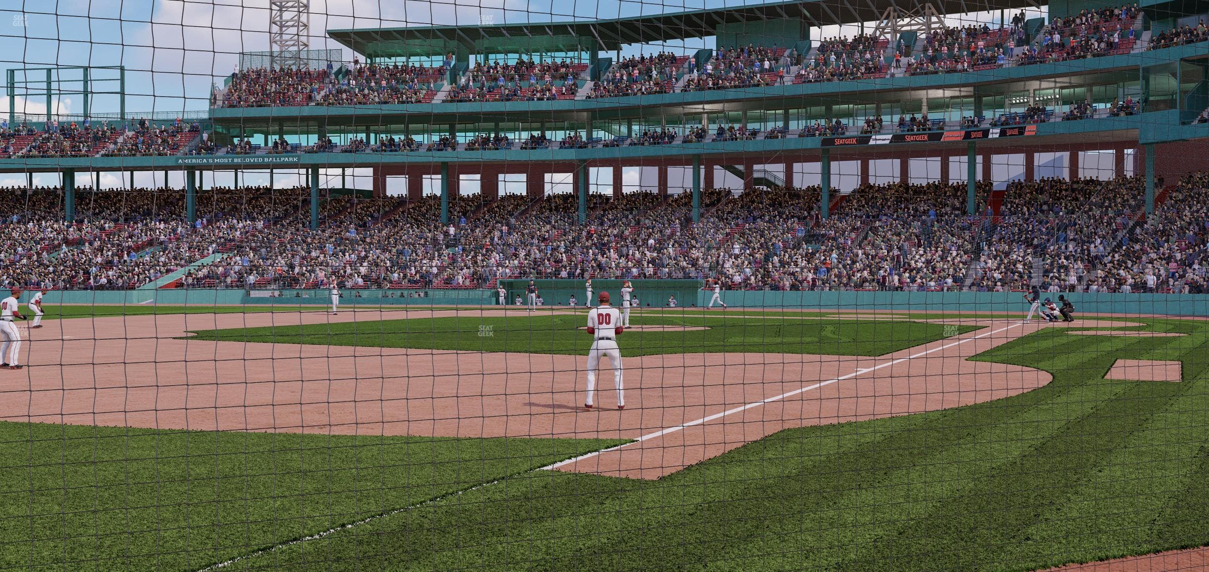 Fenway Park - Section Dugout Box 76 Seat View