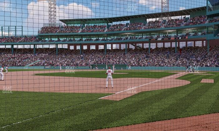 Fenway Park - Section Dugout Box 76 Seat View