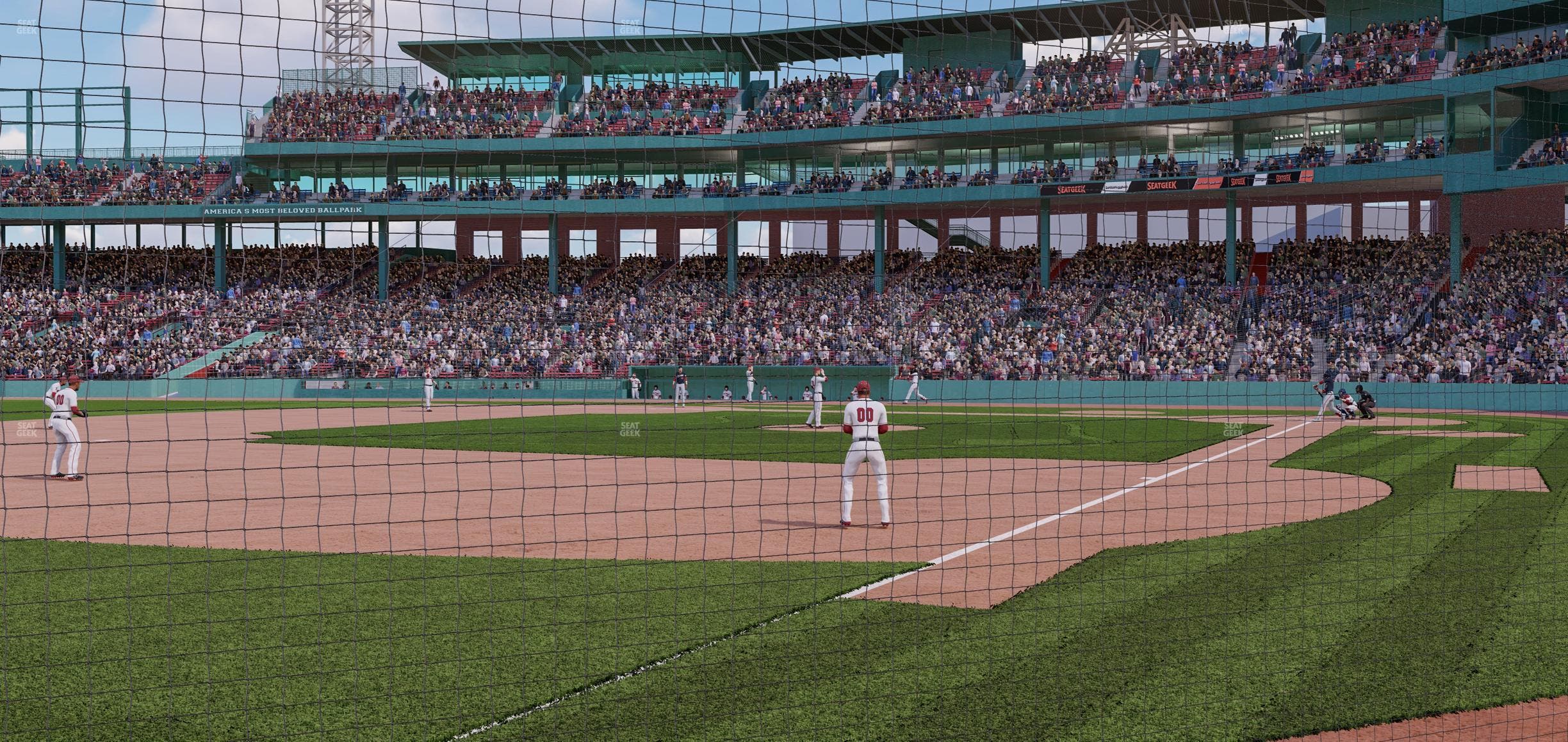 Fenway Park - Section Dugout Box 77 Seat View