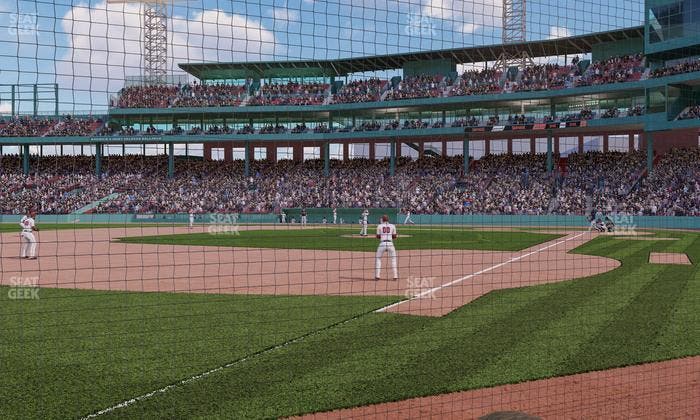 Fenway Park - Section Dugout Box 77 Seat View