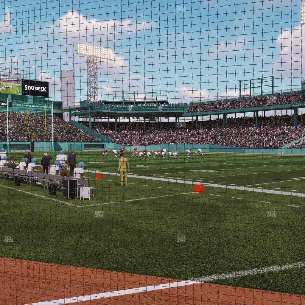 Fenway Park - Section Dugout Box 77 Seat View